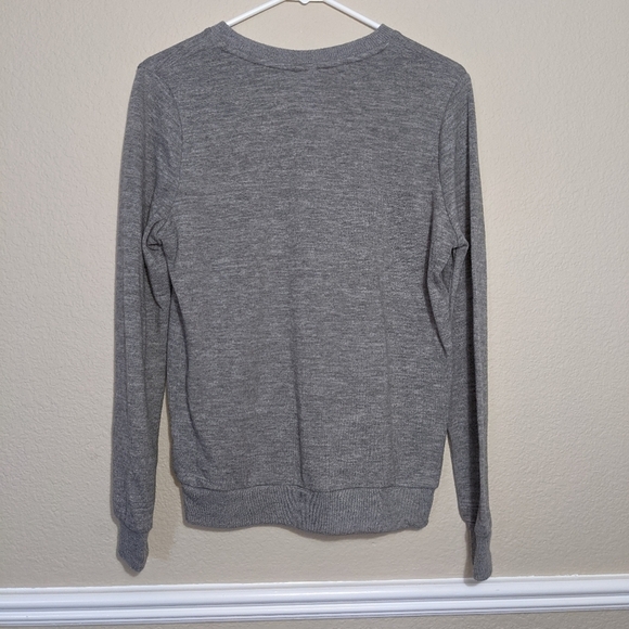 Disney's Classic Mickey Mouse Grey Lightweight Sweatshirt - Picture 3 of 5